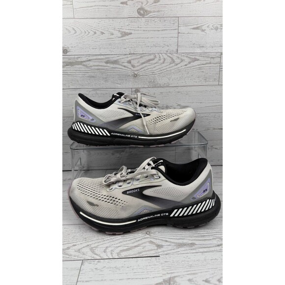 Brooks Shoes - Brooks Adrenaline GTS 23 Sneakers Womens Size 7.5 B Gray Running Shoes #394